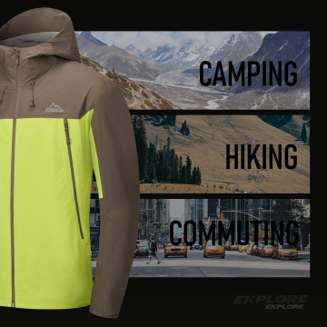 Erke Advanced 3-in-1 Nano Protection Outdoor Jacket